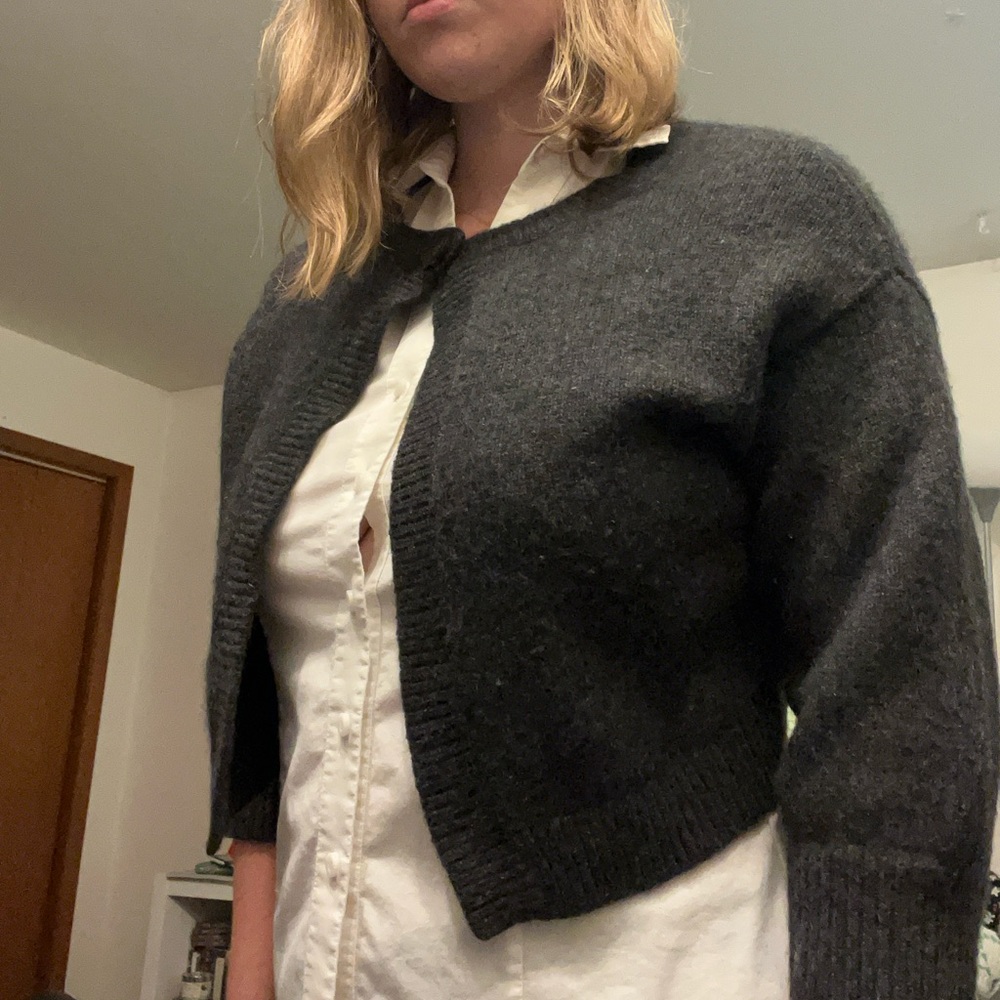 Vince Cropped Cashmere Sweater